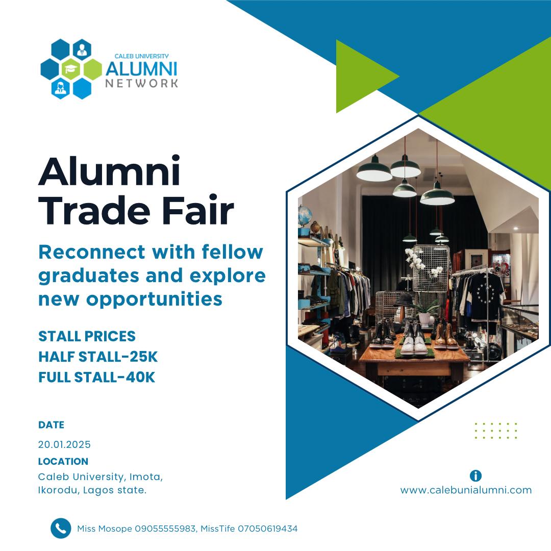 Caleb Alumni Trade Fair